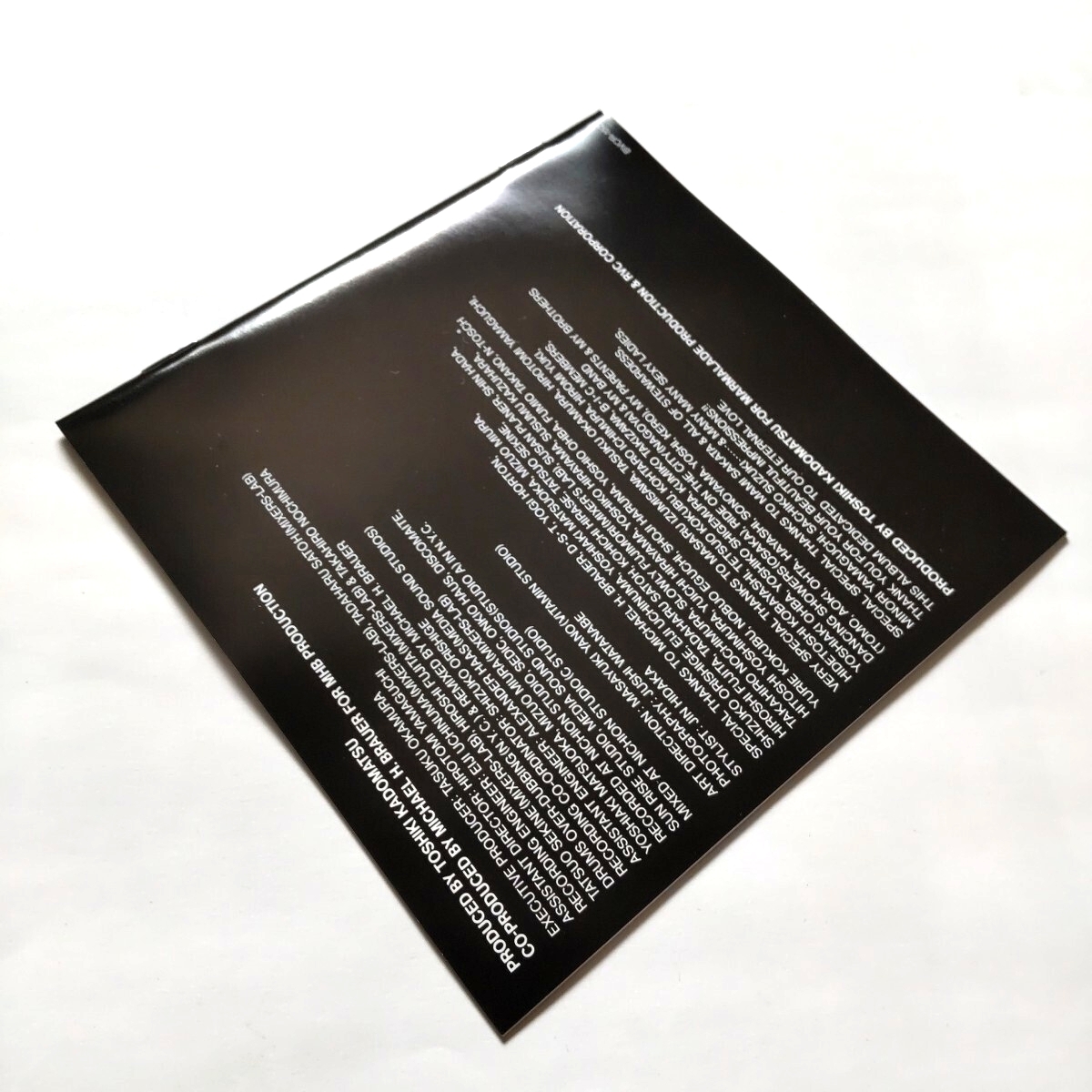 角松敏生『 GOLD DIGGER~with true love~ 』(1985) リニューアルの再発盤 美品 ＜送料込み＞_画像6