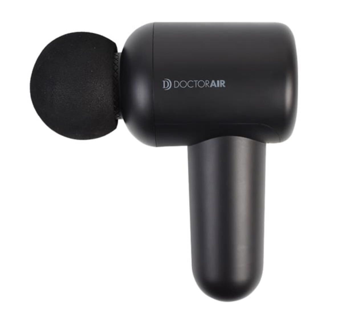 DOCTORAIR マッサージガン リカバリーガン コードレス ガンマッサージャー ブラック RG-01-BK 筋膜リリース 未使用品_画像1