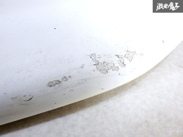 TOP SECRET トップシークレット JZA80 スープラ 中期 フロント バンパー 外装 エアロ FRP製 白 040 スーパーホワイトII 即納 棚I-2_画像6