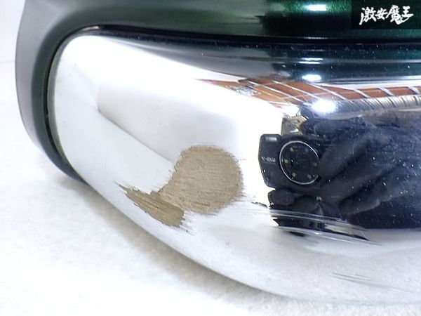 ★売り切り★ ダイハツ 純正 L700S L710S ミラジーノ フロント バンパー 外装 グリル付き 緑 G37 グリーンマイカ 52119-97205 即納 棚K-3_画像3