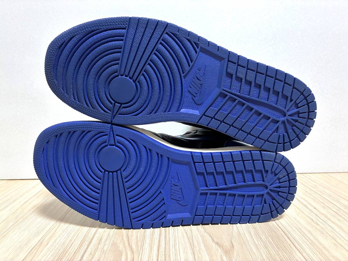 NIKE AIR JORDAN 1 оригинал Royal 85 Vintage 1985 jordan1 чёрный синий OG