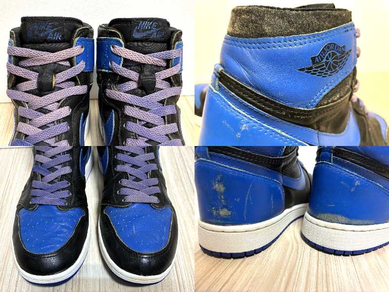 NIKE AIR JORDAN 1 оригинал Royal 85 Vintage 1985 jordan1 чёрный синий OG