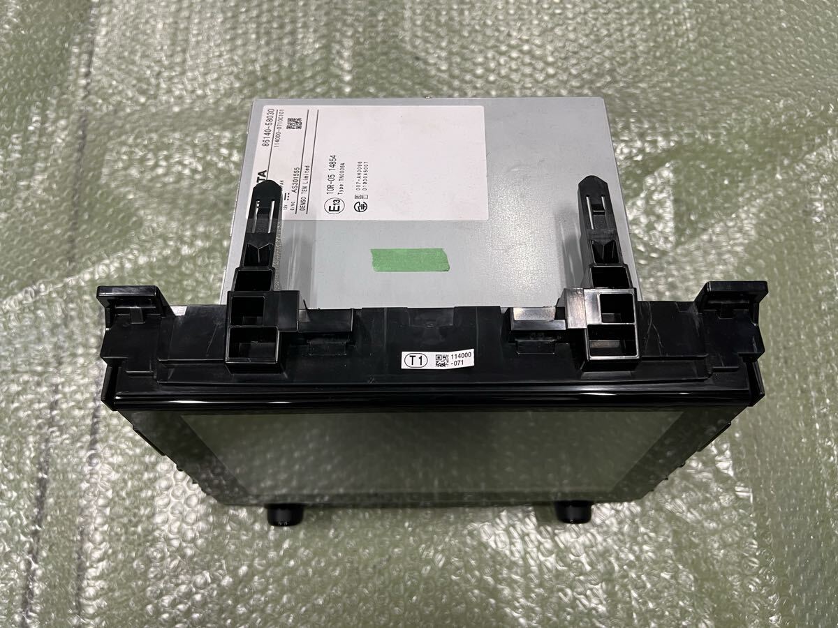 2510-138-04 30 アルファード ヴェルファイア 後期 純正 ナビ カーナビ マルチモニター ディスプレイ 86140-58030 AYH30 AGH30 AGH35 GGH30_画像5