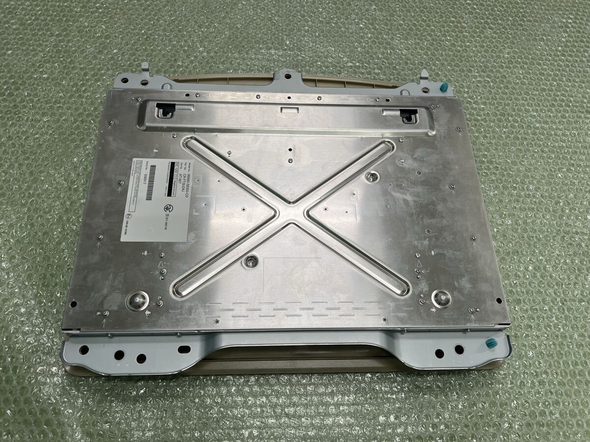 2510-133-08 アルファード30 後期 エグゼクティブラウンジ フリップダウンモニター 品番86680-58300-C0_画像6