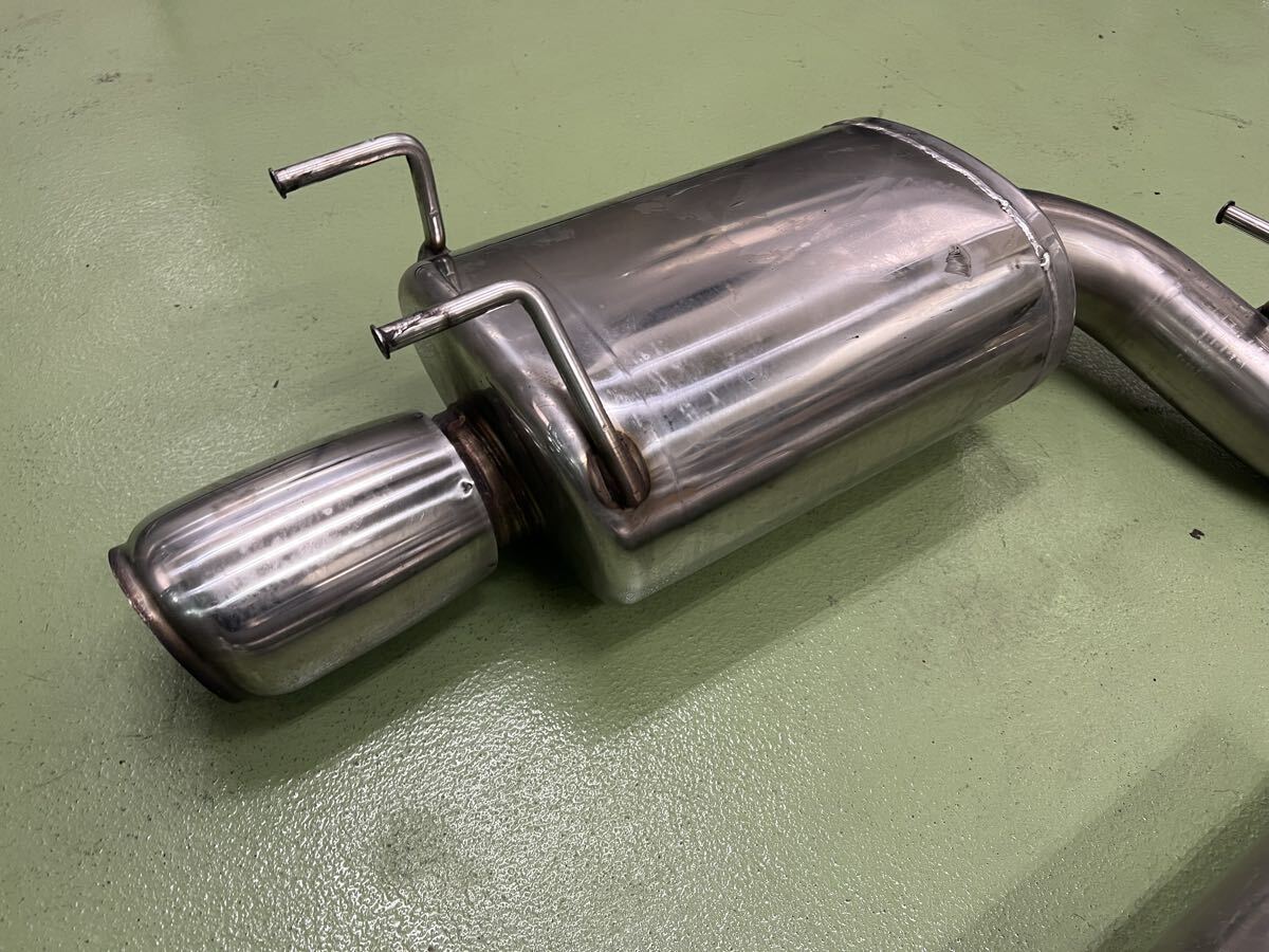 1円スタート 259-120-06 状態良 HKS BNR32 スカイライン GTR RB26DETT スーパーマグザム マフラー セミステン 93-000284 熱合051 _画像2