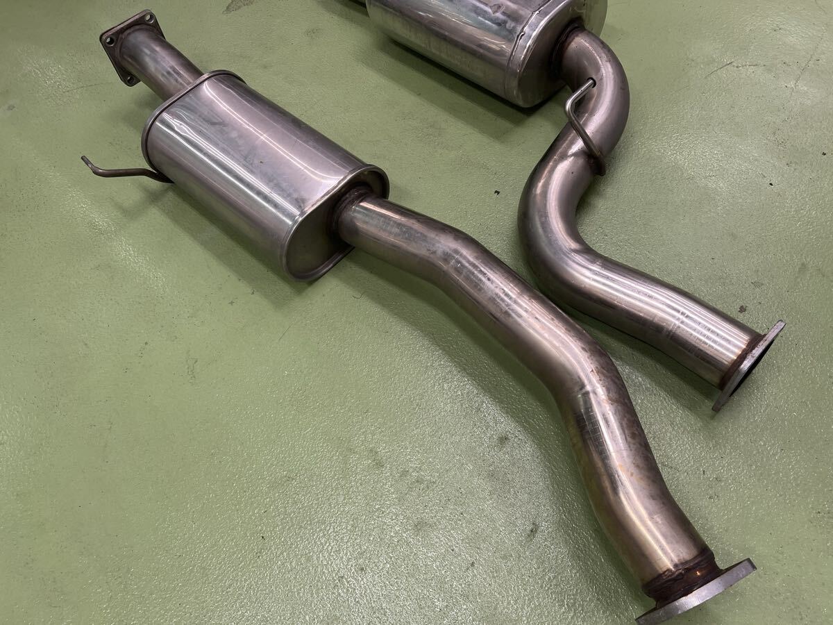 1円スタート 259-120-06 状態良 HKS BNR32 スカイライン GTR RB26DETT スーパーマグザム マフラー セミステン 93-000284 熱合051 _画像4
