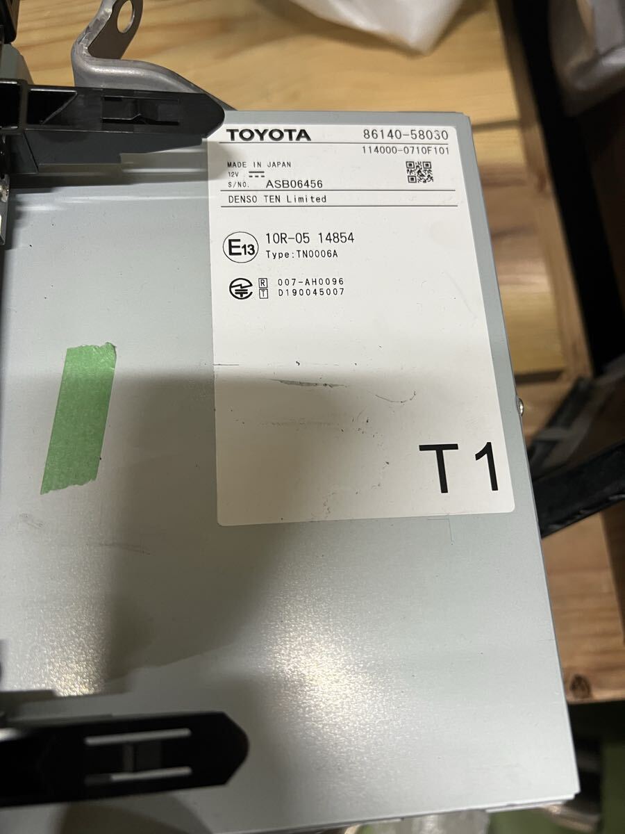 2510-138-04 30 アルファード ヴェルファイア 後期 純正 ナビ カーナビ マルチモニター ディスプレイ 86140-58030 AYH30 AGH30 AGH35 GGH30_画像4