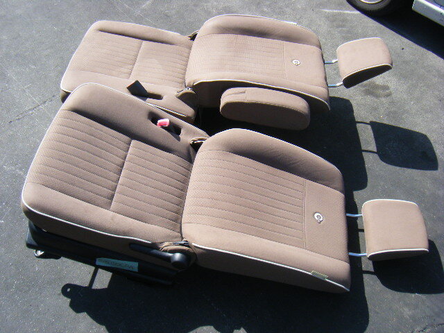 平成26年 ミラ ココア DBA-L675S 純正 フロントシート 左右 運転席 助手席 希少 ブラウン_画像9