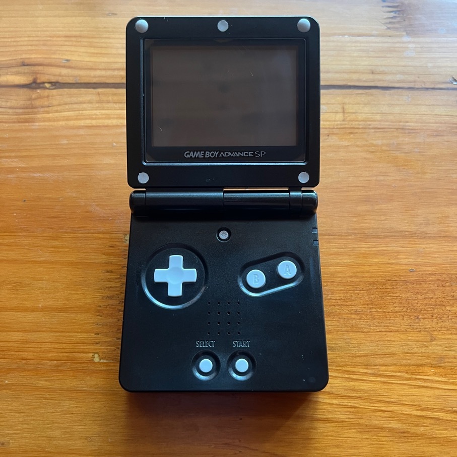 ゲームボーイアドバンスSP本體 who are you？海外版