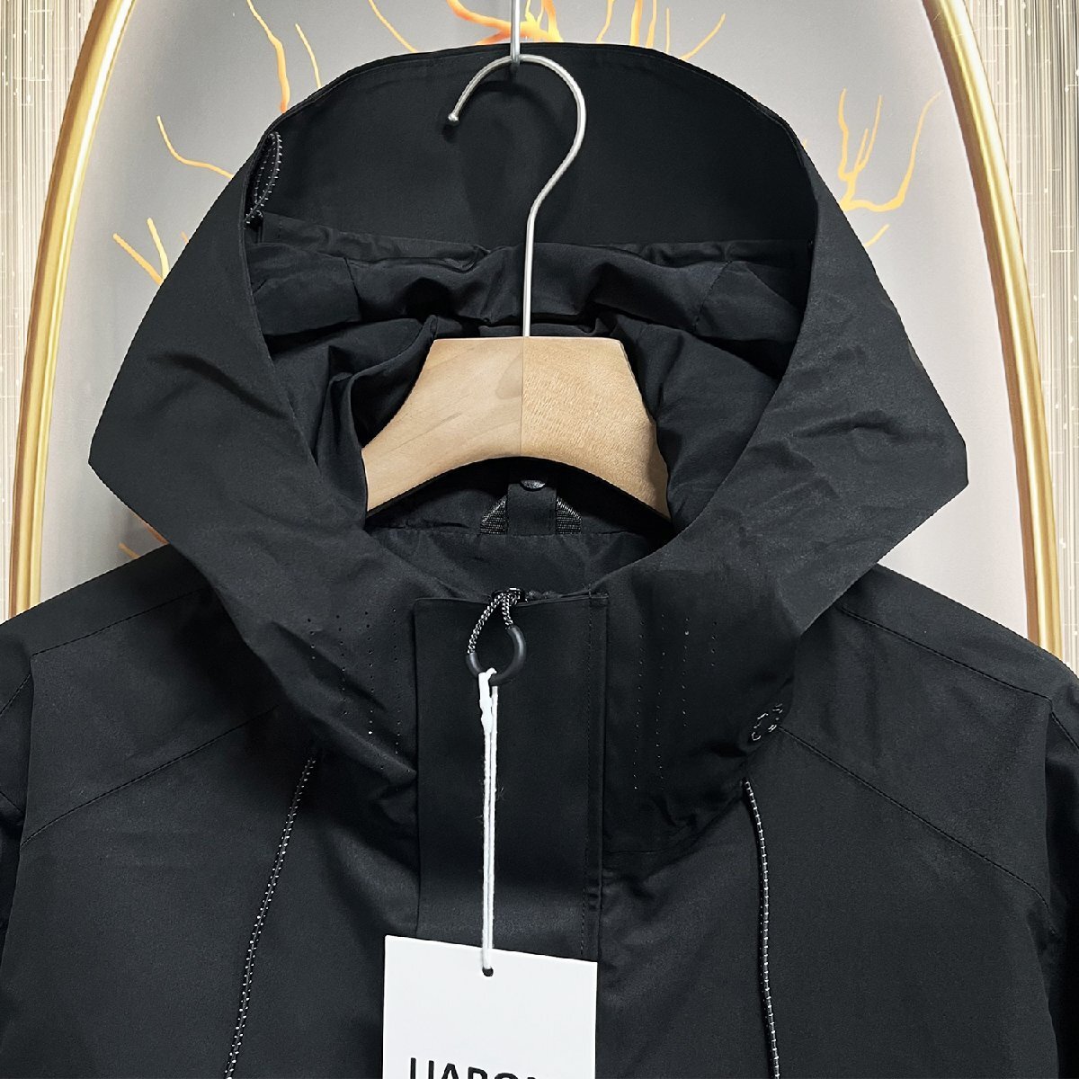 人気EU製&定価6万◆UABONI*Paris*ジャケット*ユアボニ*パリ発◆撥水 防風 マウンテンパーカー アウトドア スポーツ キャンプ 春秋 2XL/52_画像4
