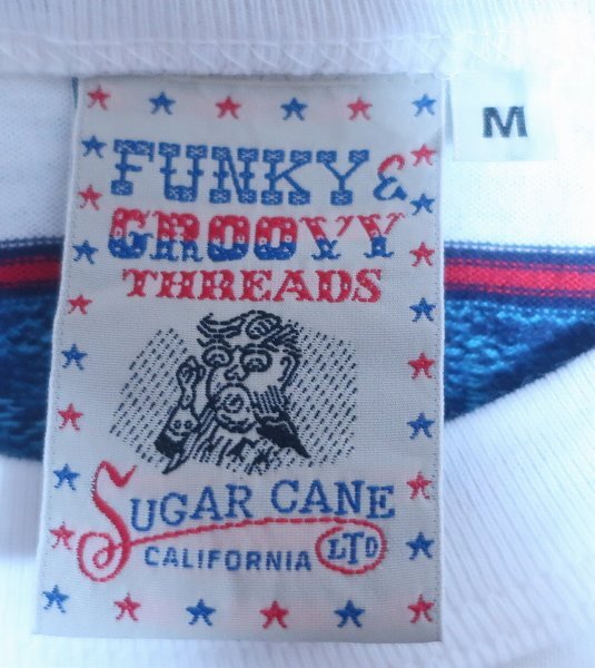 2-2719B/SUGAR CANE アンカーモチーフジャガード 半袖Tシャツ SC77706 シュガーケーン 送料200円_画像3