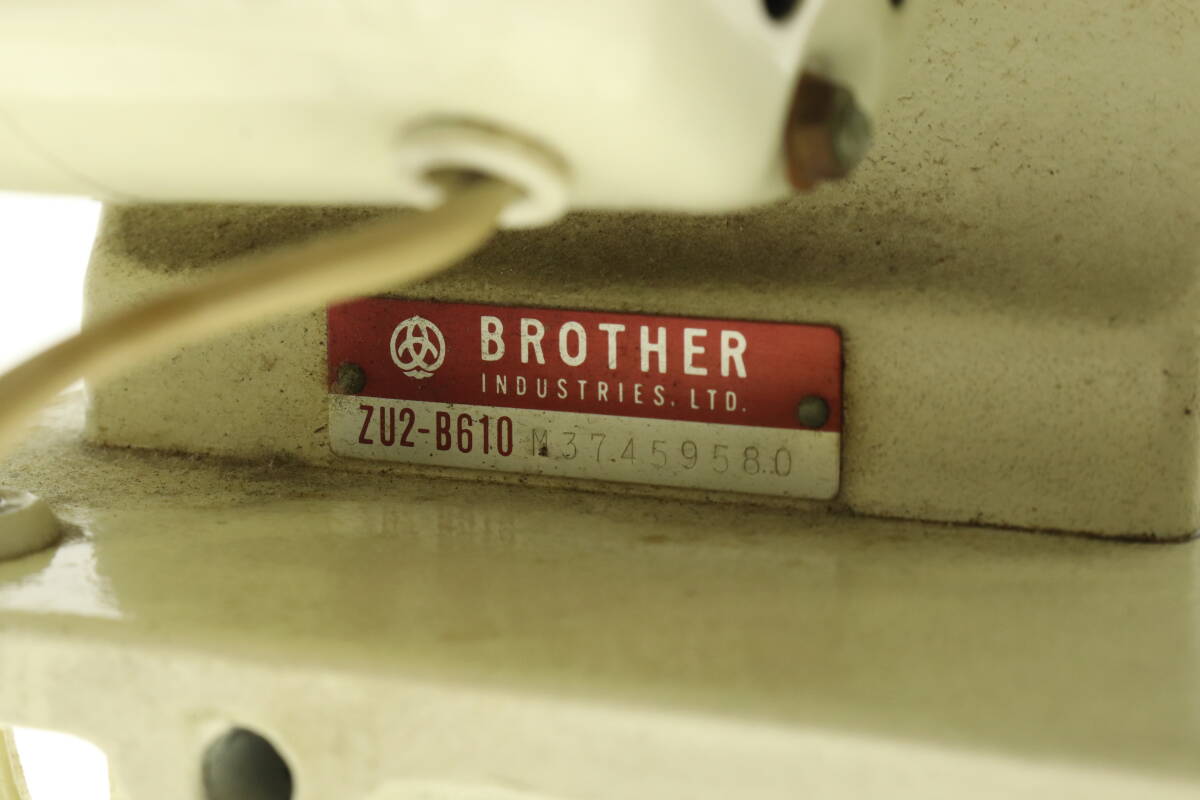 VMPD7-1018-37 BROTHER Brother швейная машина ZU-B610 Pacesetter 610 темп setter рукоделие рукоделие . электризация подтверждено Junk 