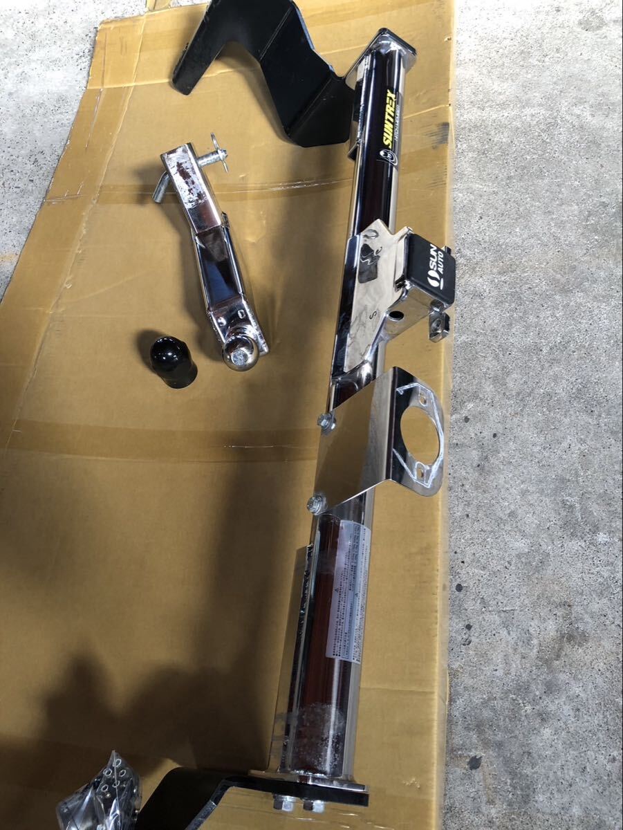 アルファード30前期　ヒッチメンバー　サントレックスタグマスター_画像2