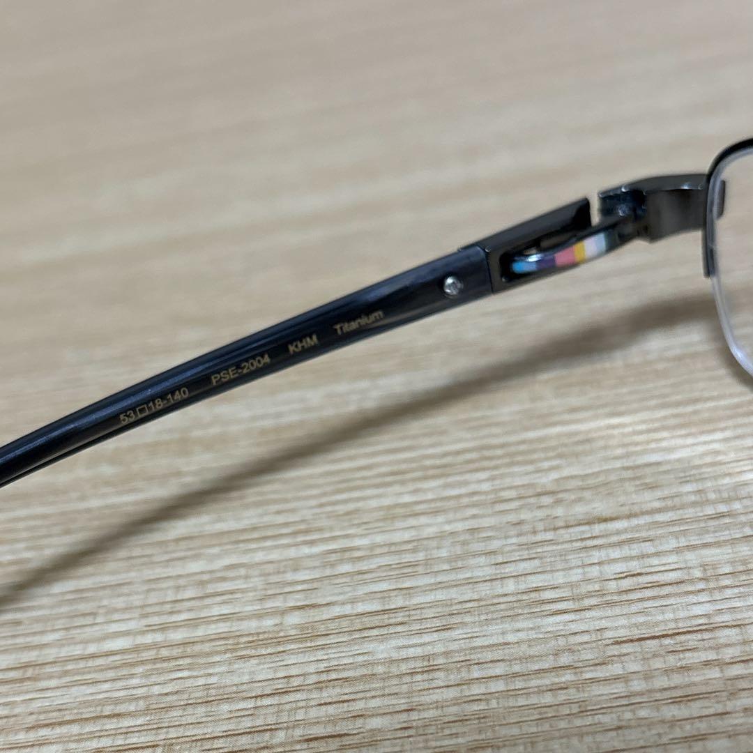 ★定価3万8500円★ 新品 Paul Smith SPECTACLES チタン ★ PSE-2004 ポールスミス めがね 眼鏡 53□18-140 日本製 TITAN 141_画像5