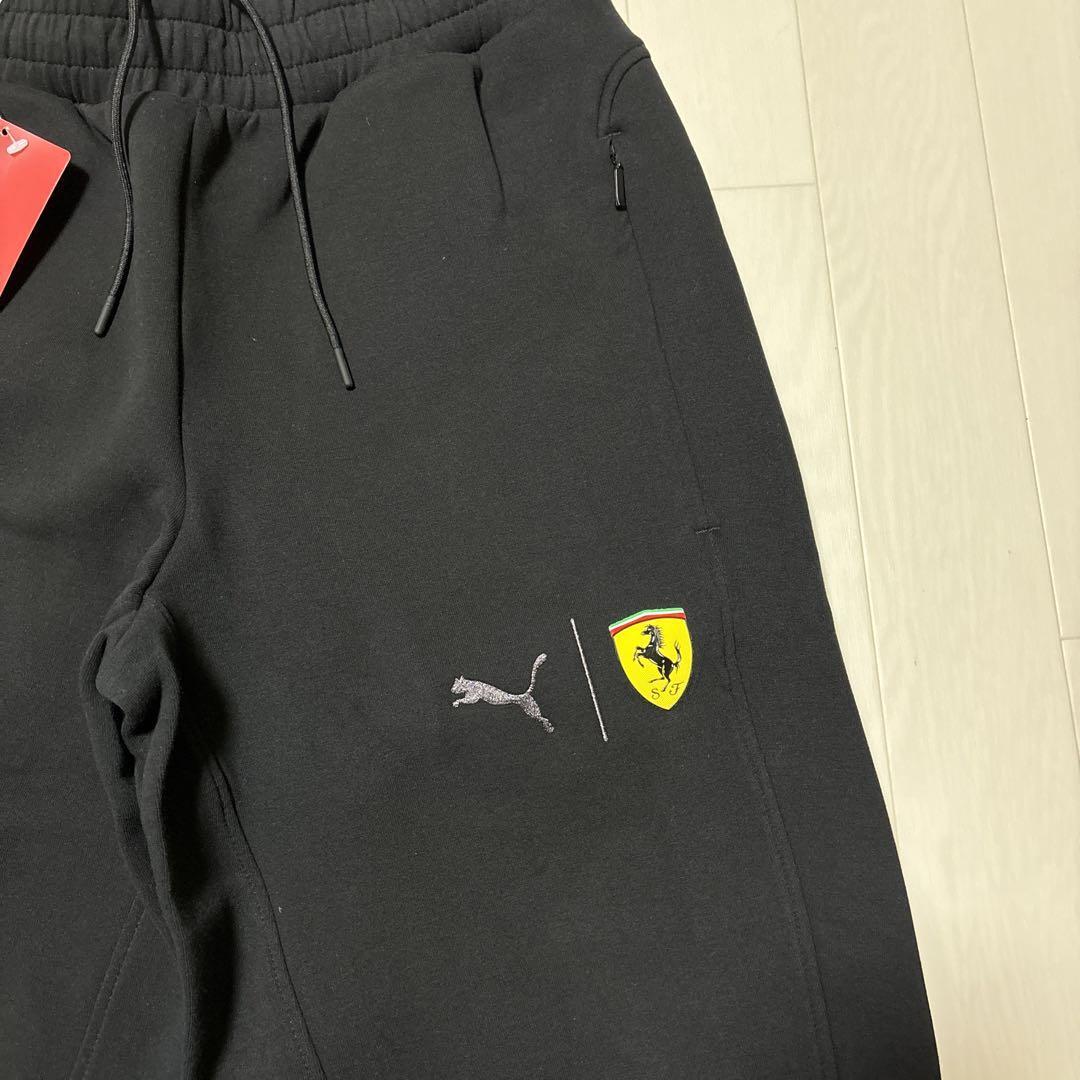 2XLサイズ相当 ★新品 プーマ × フェラーリ スウェットパンツ 黒 PUMA ｘ Ferrari 531639-01 US XL_画像4