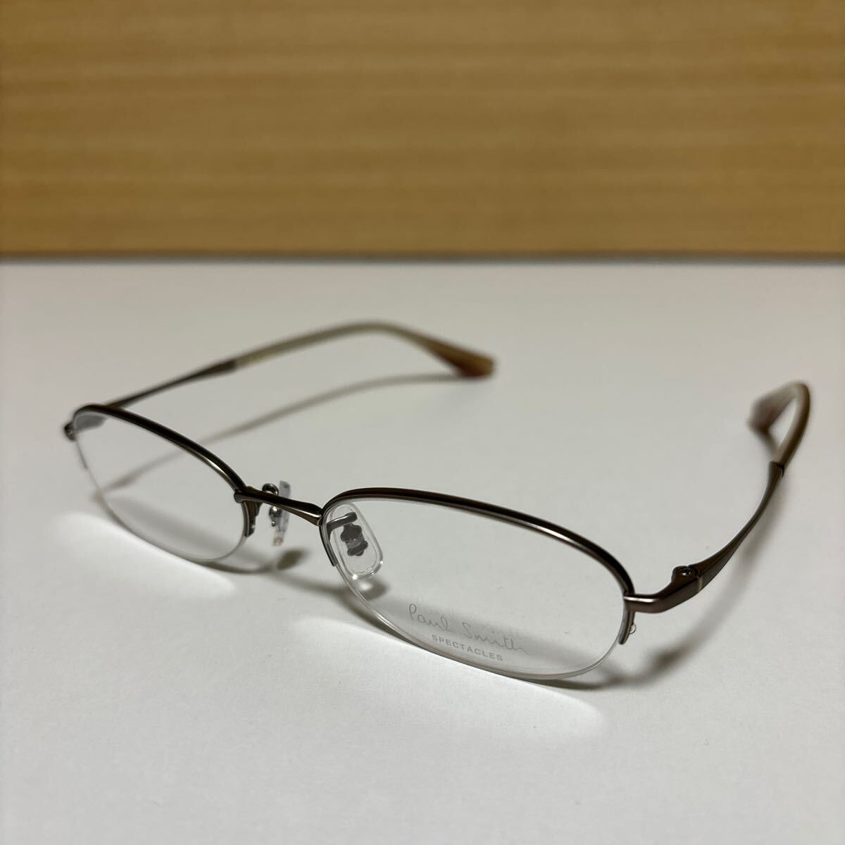 ★定価3万8500円★ 新品 Paul Smith SPECTACLES チタン ★ PS-9217 ポールスミス めがね 眼鏡 49□18-140 日本製 TITAN 191_画像4