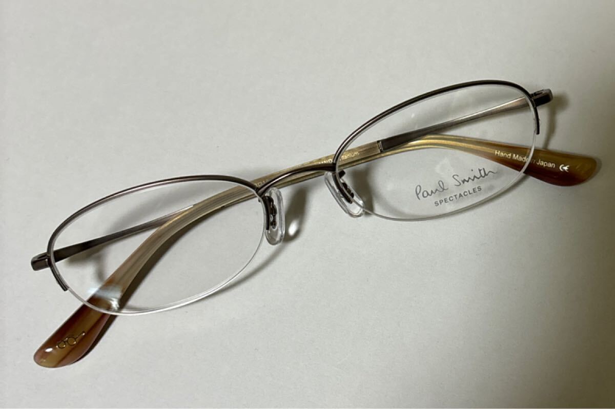 ★定価3万8500円★ 新品 Paul Smith SPECTACLES チタン ★ PS-9217 ポールスミス めがね 眼鏡 49□18-140 日本製 TITAN 191_画像2