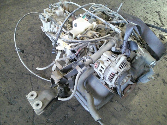 スズキ キャリィ V-DD51T エンジン・ミッション 未テスト・ジャンク品 走行距離38,815km F6A KU三方開 4WD 503863_画像3