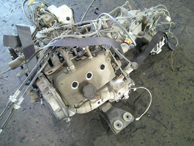 スズキ キャリィ V-DD51T エンジン・ミッション 未テスト・ジャンク品 走行距離38,815km F6A KU三方開 4WD 503863_画像2