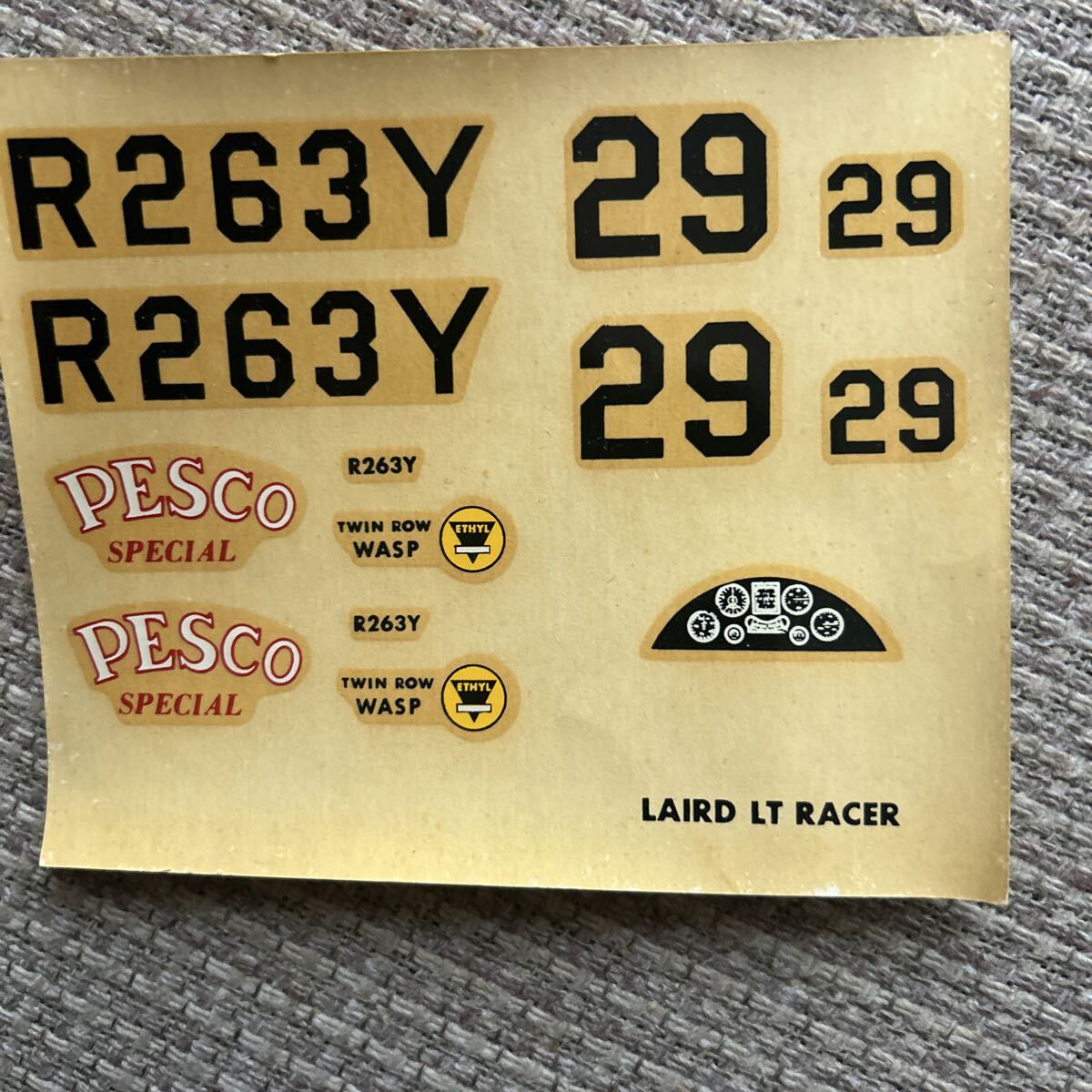 Pyro 1/48?(スケール表示無し)Laird Turner Pesco Special:欠品有り:部品5又は7(フラップ):10年前チェック時、Okなら入札下さい。_画像5