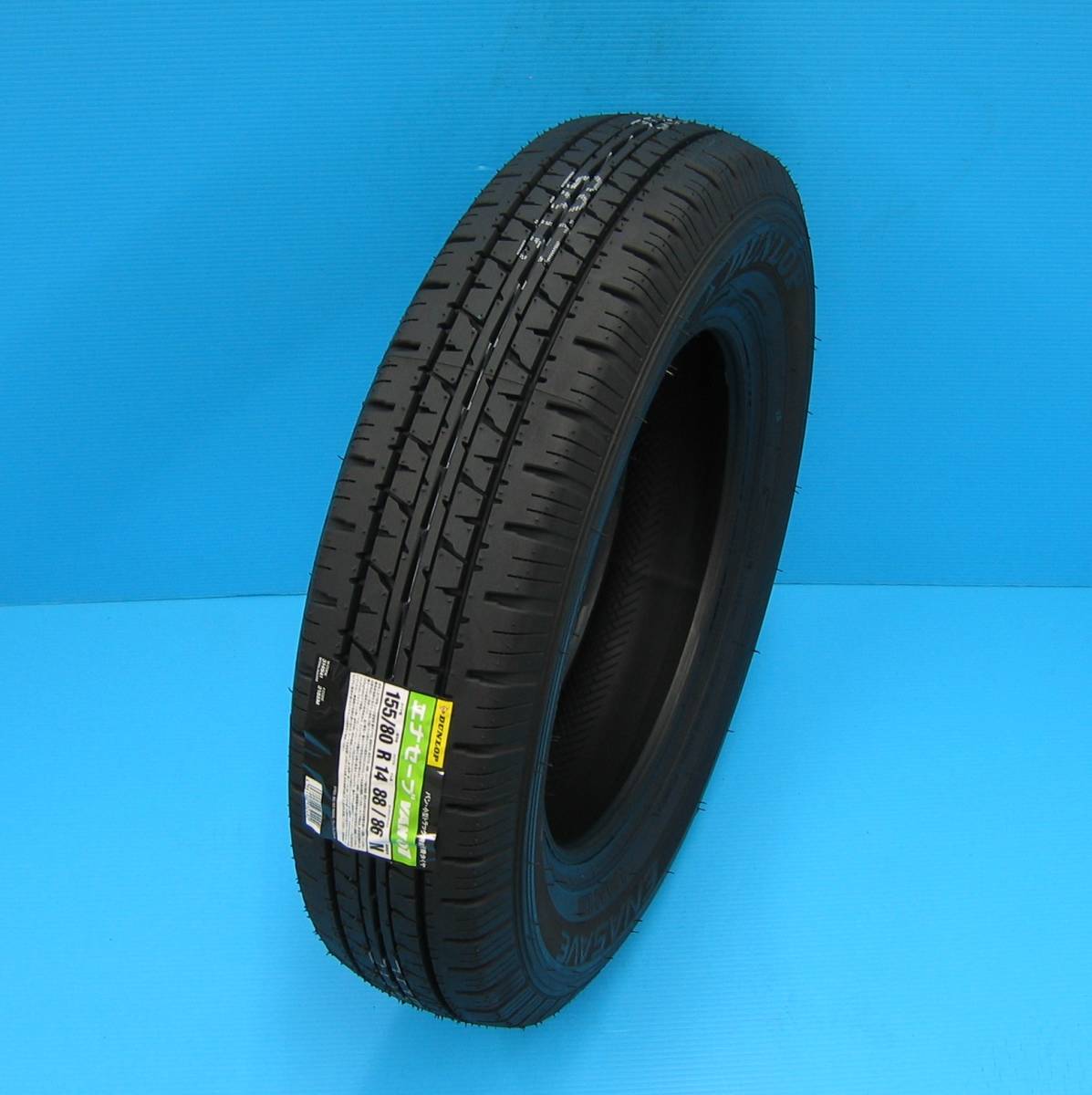 送料無料★ 155/80R14 88/86N 4本セット◆ DUNLOP エナセーブ VAN01 低燃費VAN用タイヤ【新品】(沖縄県は除く)_画像3