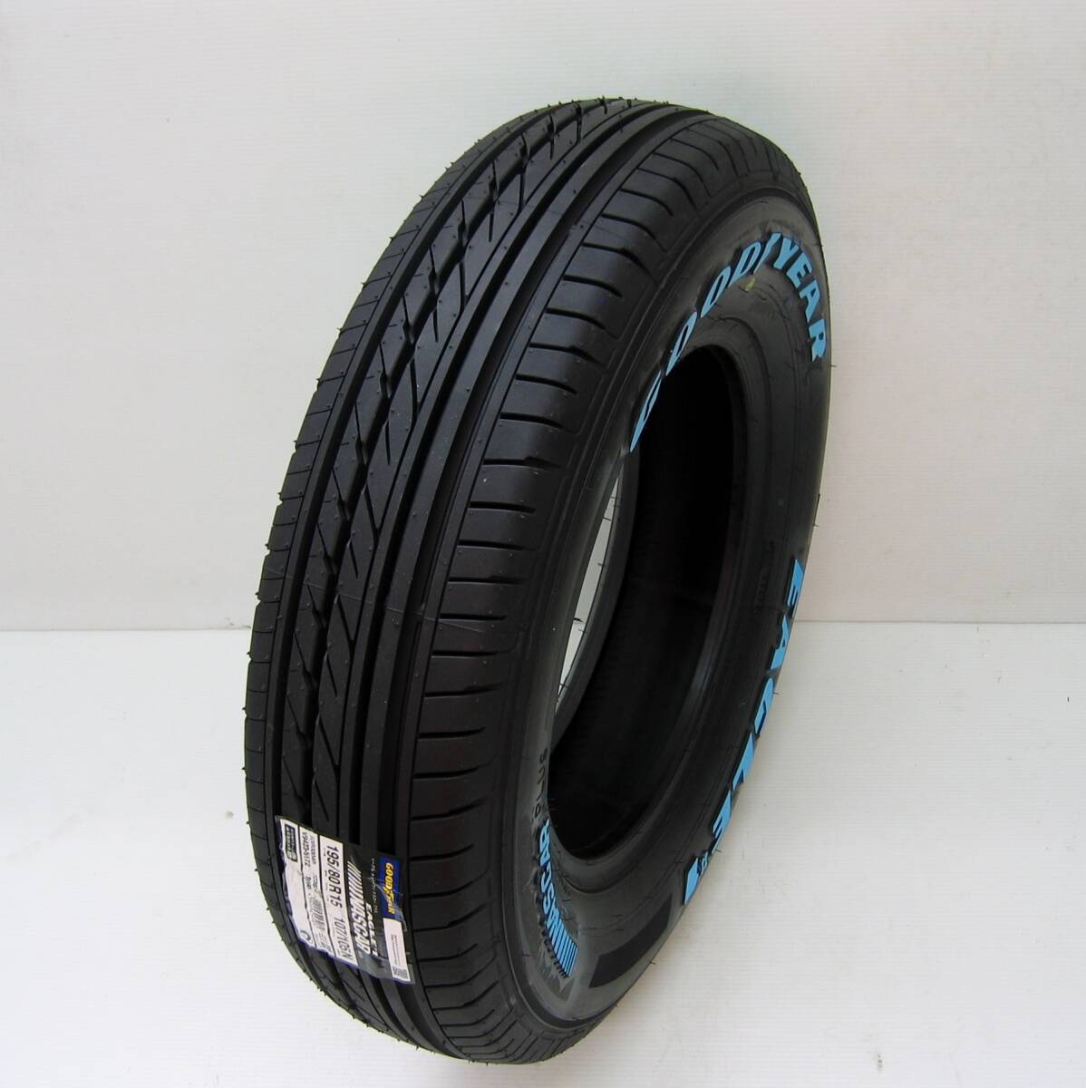 4本セット ナスカープラス 195/80R15 107/105N GOODYEAR ホワイトレタータイヤ EAGLE#1NASCAR PLUS 新品 グッドイヤー_画像2