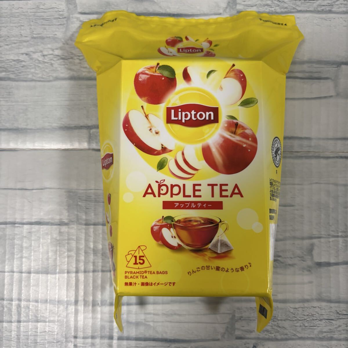 Lipton リプトン フルーツ ティーバッグ 3箱（ピーチ、ベリー、アップル）　フレーバーティー 紅茶 りんご アソート お試し_画像10