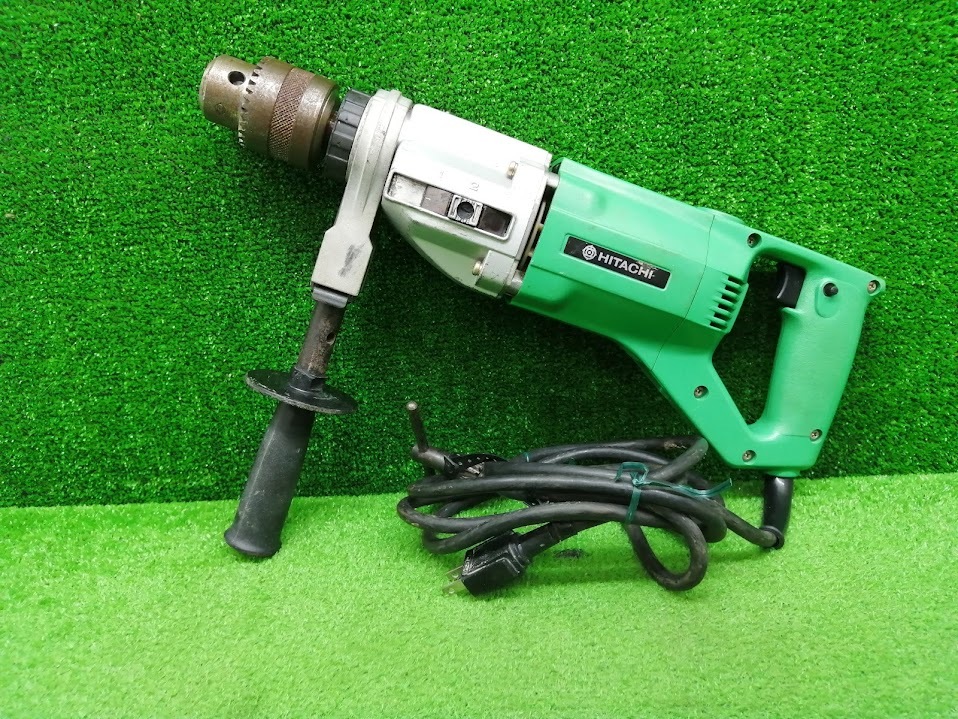 中古品 Hitachi 日立 100V 2段変速 16/25mm 振動ドリル VTP-25_画像1