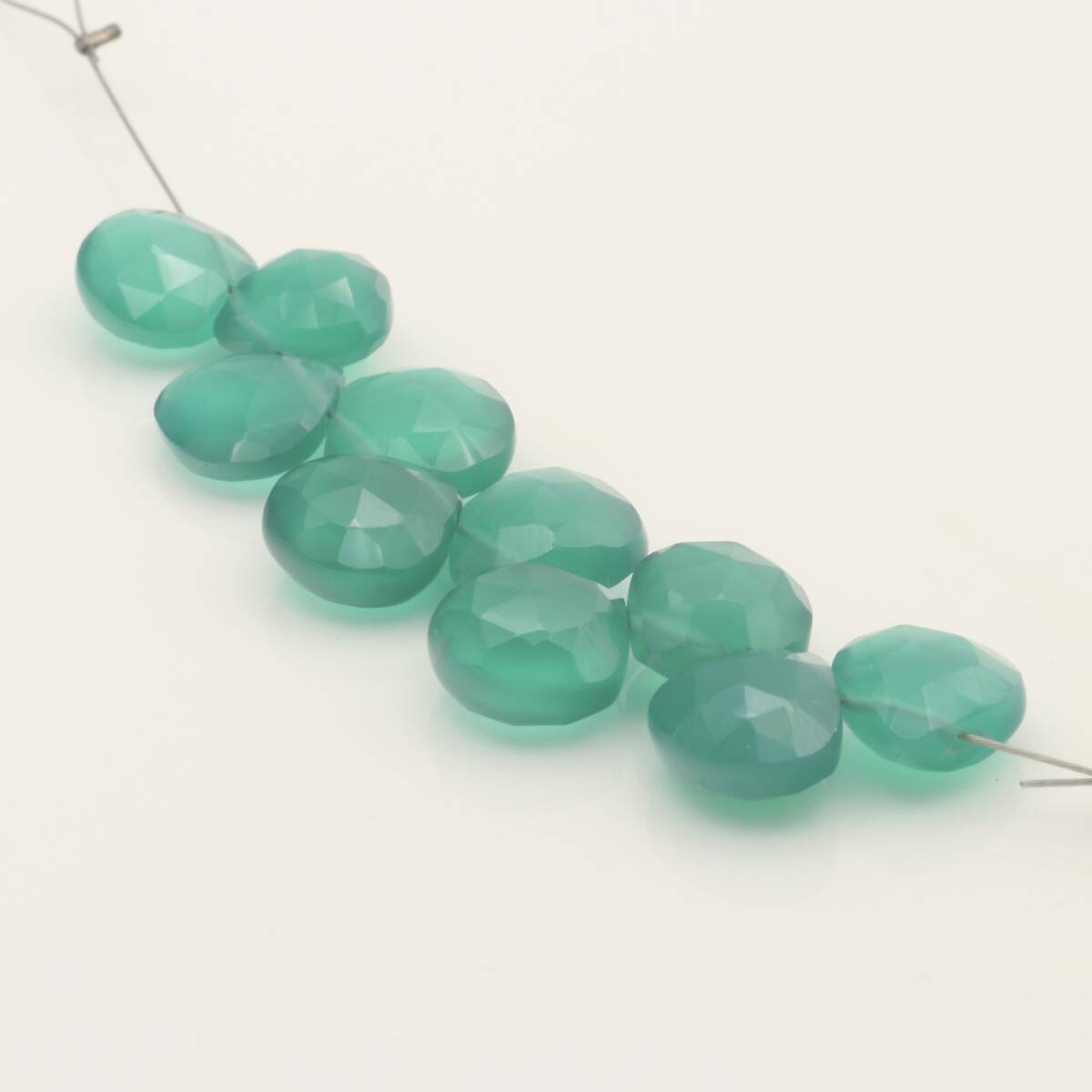 やや大粒？グリーンオニキスマロン10個-1_画像3