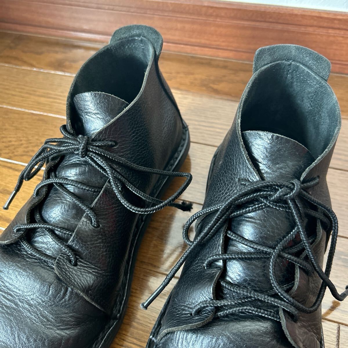 TRIPPEN トリッペン NOMAD M ノマド ブーツ レザーシューズ ブラック メンズ 40 26cm 25.5cm ドイツ制 ISSEY MIYAKE CAMPER BIRKENSTOCK