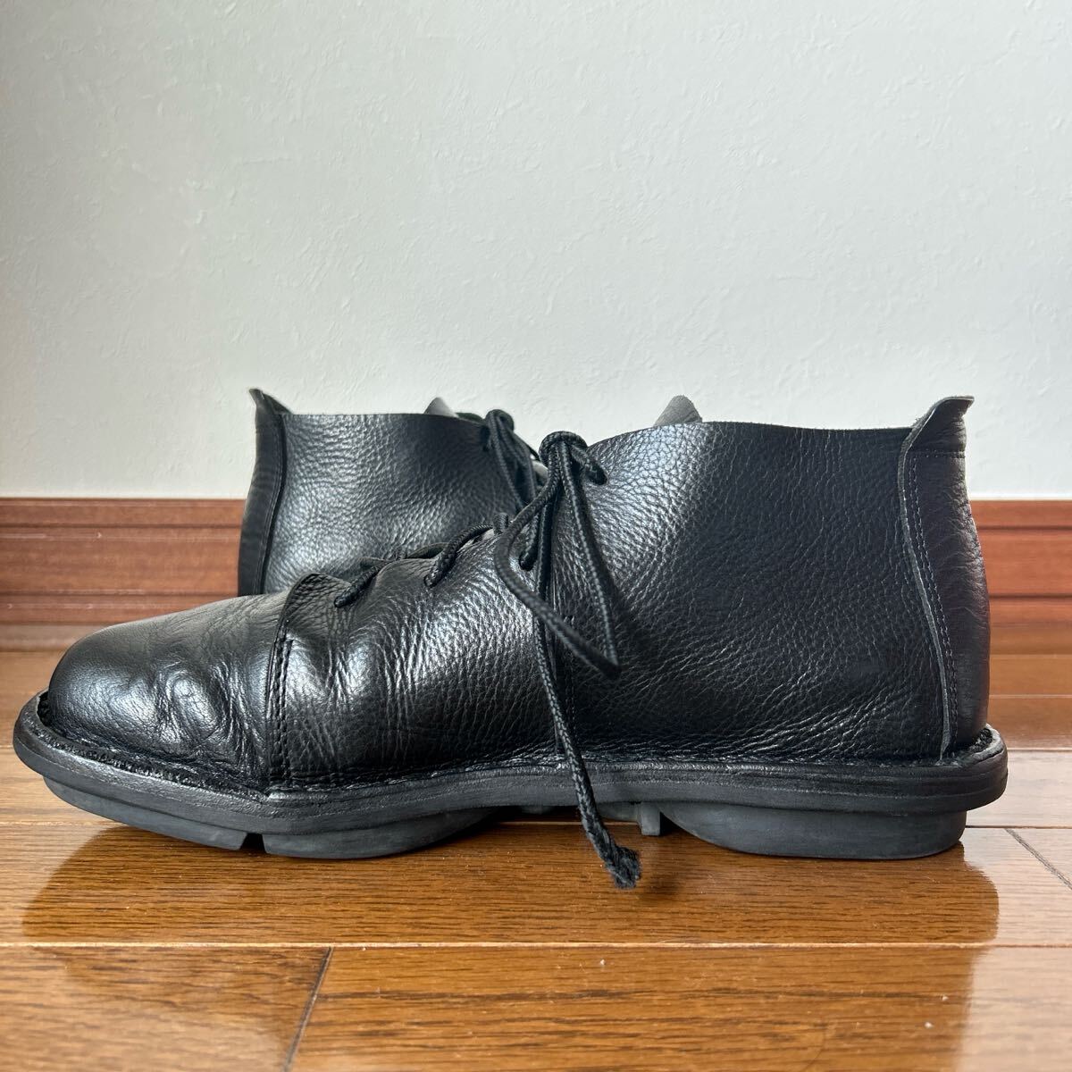 TRIPPEN トリッペン NOMAD M ノマド ブーツ レザーシューズ ブラック メンズ 40 26cm 25.5cm ドイツ制 ISSEY MIYAKE CAMPER BIRKENSTOCK