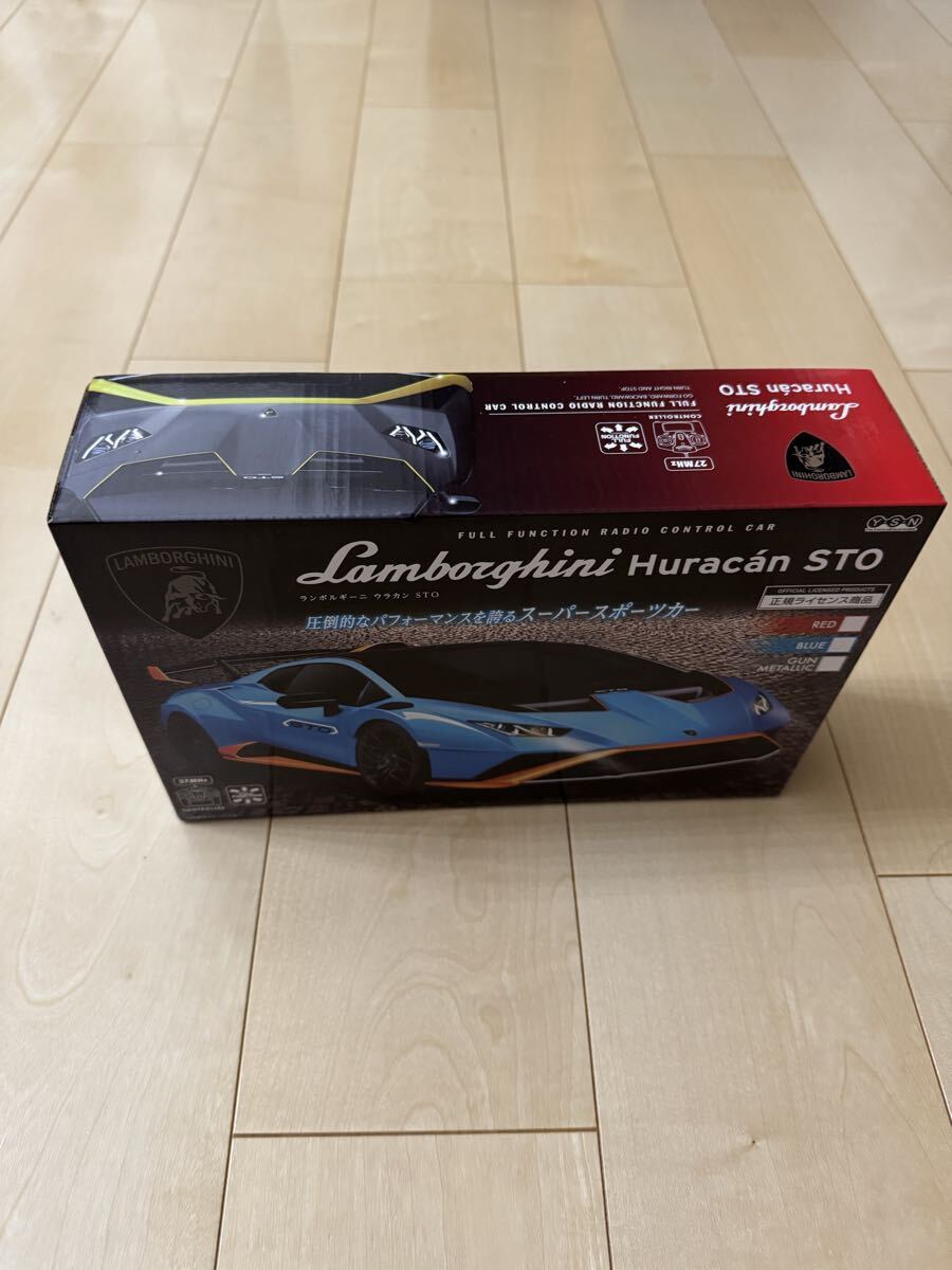 【新品未開封】★ Lamborghini Huracn STO ラジコンカー ランボルギーニ BLUE ★_画像5