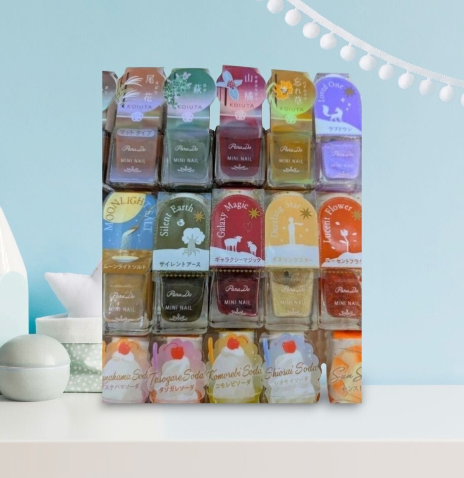 新品　未開封　21本セットパラドゥ ミニネイル 　 恋歌　KOIUTAロマンティックソーダ　_画像2
