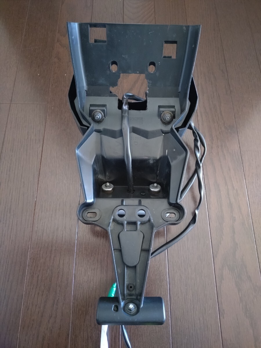 ◆ツーリングセロー250ファイナルエディション リアフェンダー・LEDテールランプ・ランプカバー・フェンダーステー・ナンバーステー_画像6