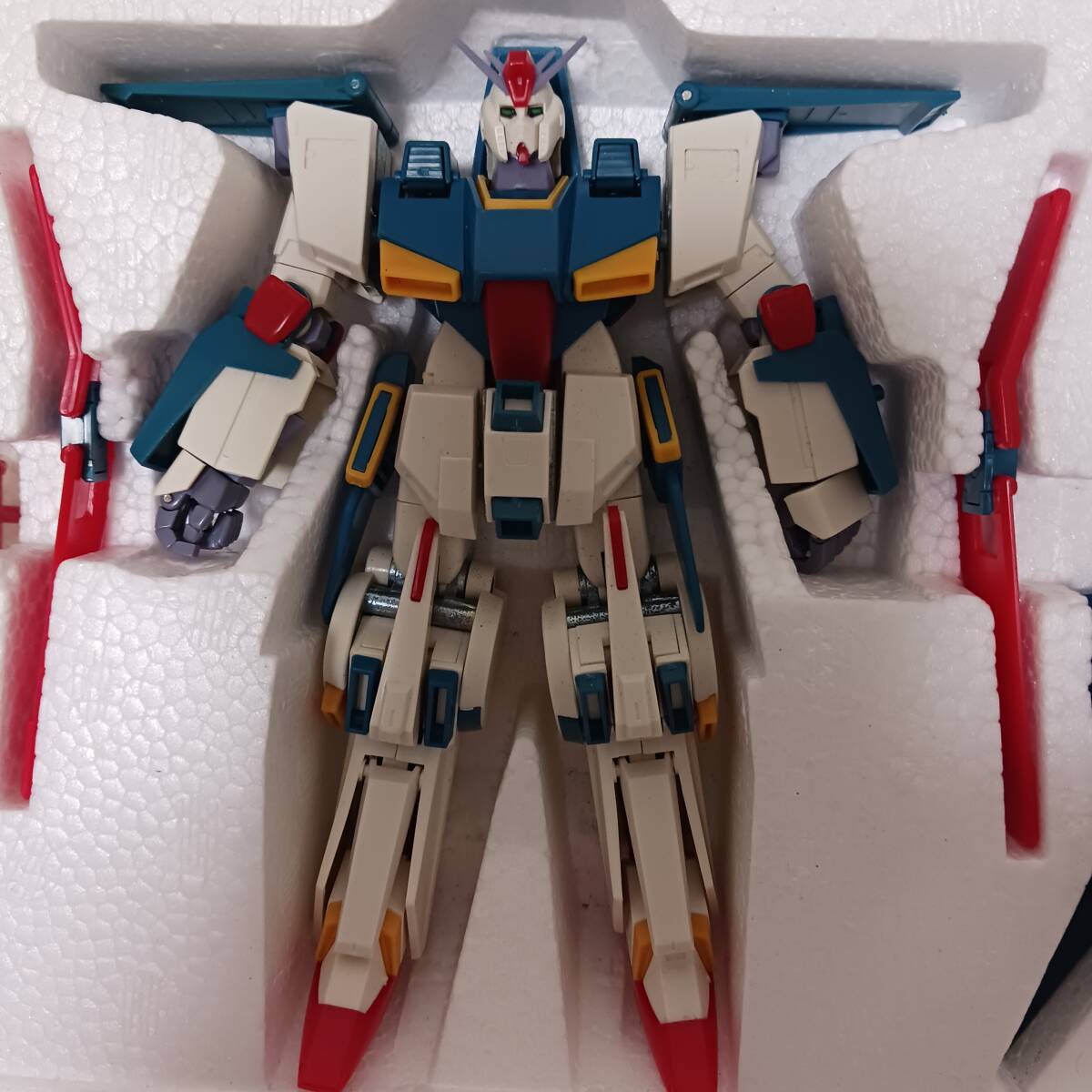  высокий Complete модель двойной ze-ta Gundam не использовался прекрасный товар Bandai ZZ Gundam 
