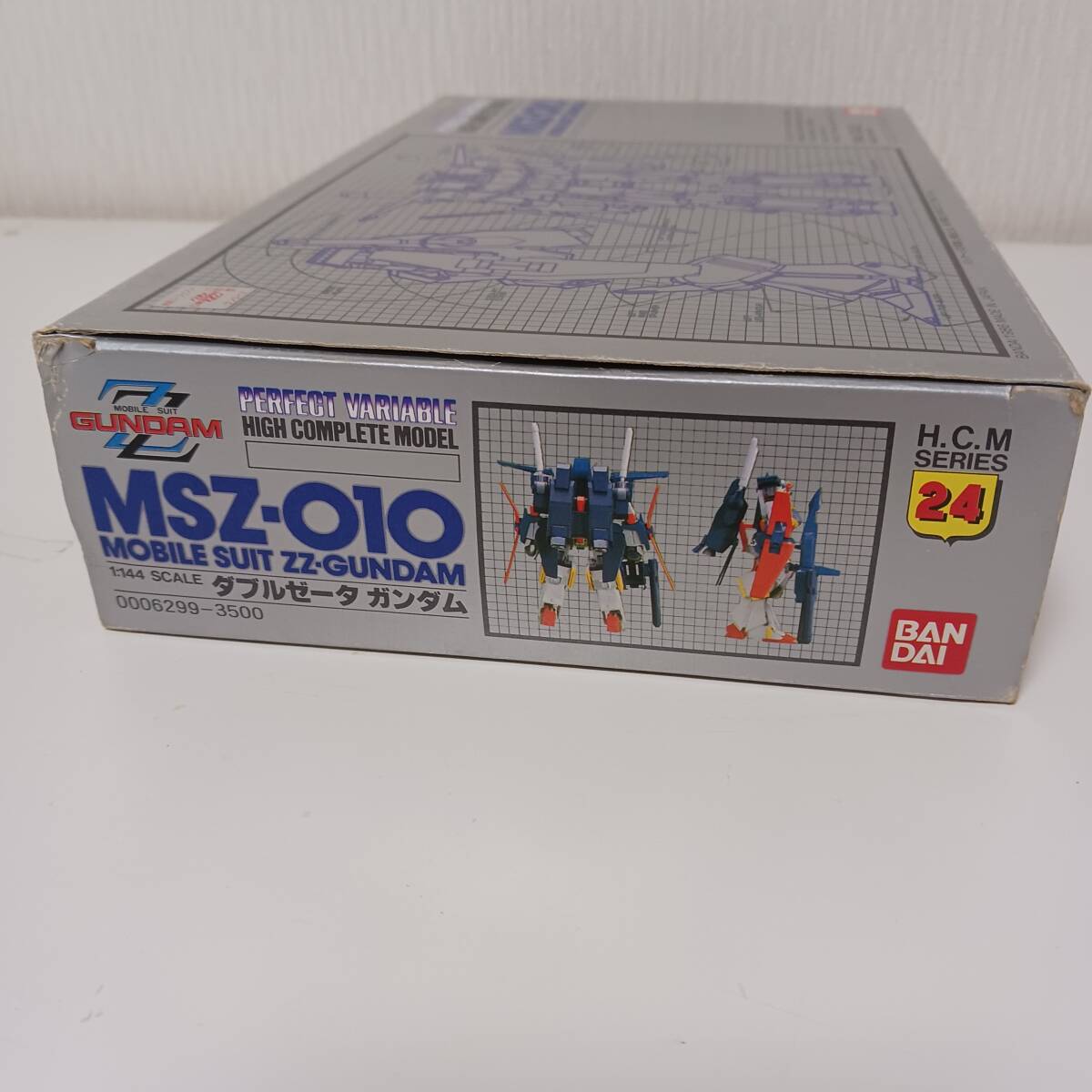  высокий Complete модель двойной ze-ta Gundam не использовался прекрасный товар Bandai ZZ Gundam 