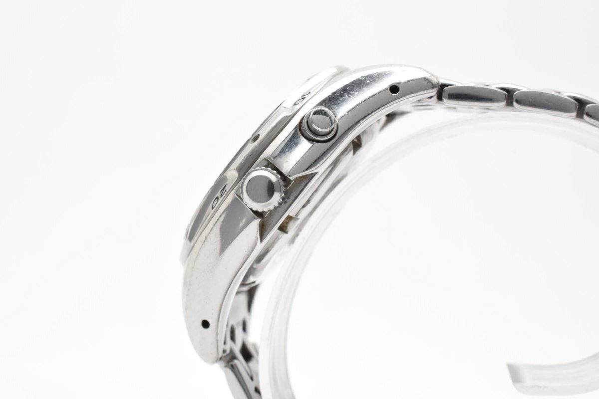 セイコー キネティック 5M43-0070 スキューバー デイデイト ラウンド クォーツ メンズ 腕時計 SEIKO_画像4