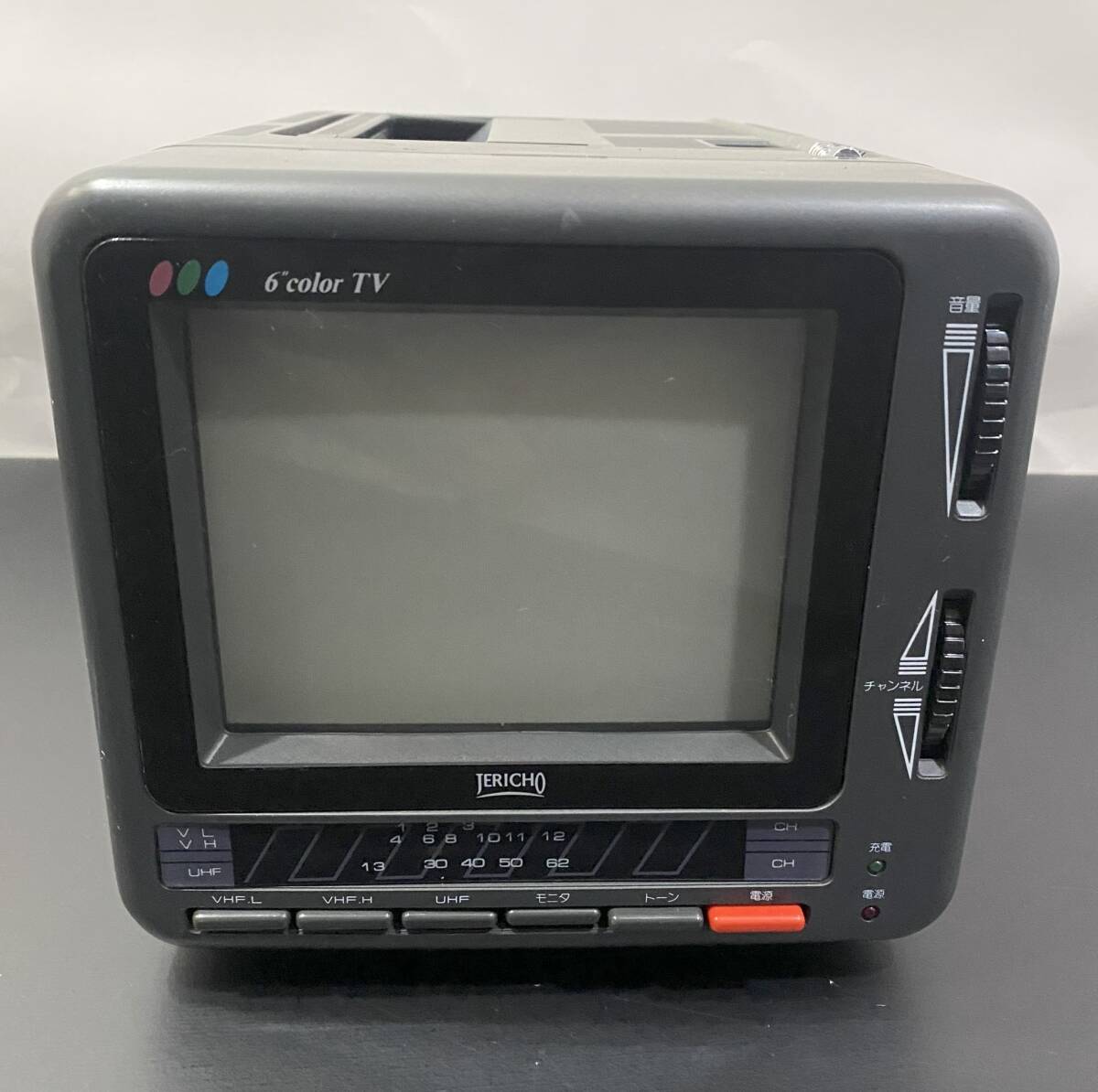 B204 1円～ 動作未確認 JERICHO 6インチ カラー テレビ J-605 6 color TV ポータブルの画像1