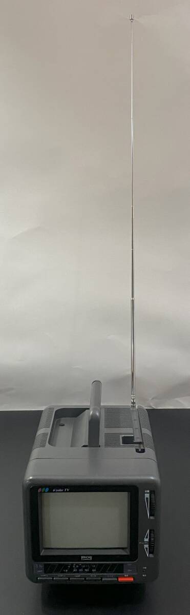 B204 1円～ 動作未確認 JERICHO 6インチ カラー テレビ J-605 6 color TV ポータブルの画像10