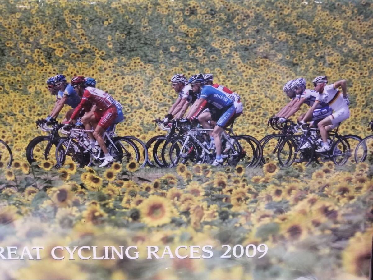 58【ポスター写真集まとめ】砂田弓弦 カレンダー GREAT CYCLING RACES 2009 君は銃口 俺は引金 ボウイ&キーチブラインド・フューリー 他 あ_画像2