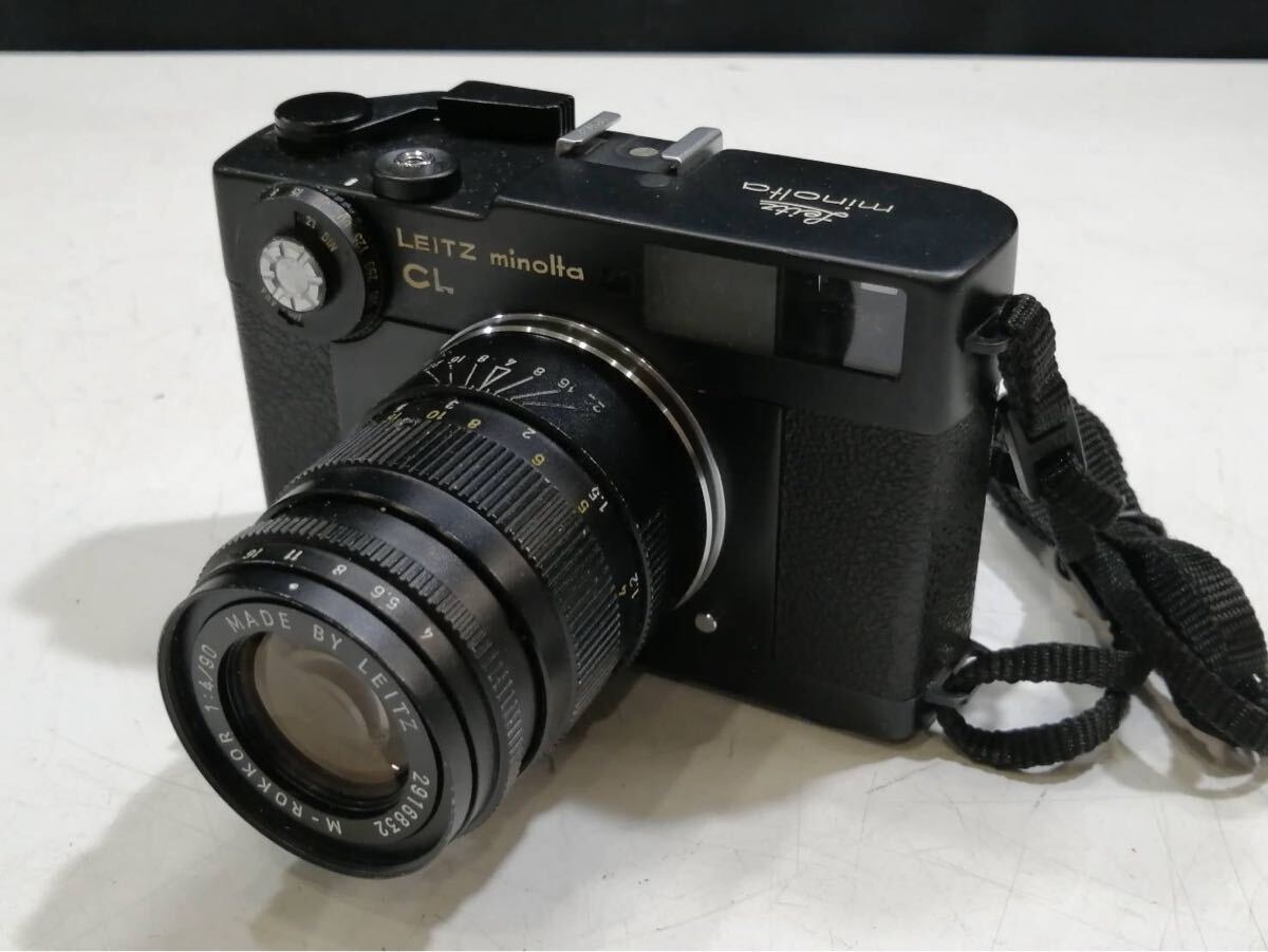 80【33】Leicaライカ MINOLTA ミノルタMINOLTA Leitz minolta CLレンジファインダーカメラLEICA Mマウント あ_画像2
