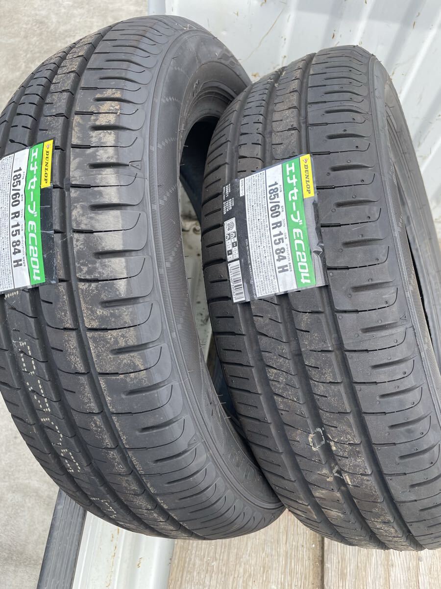 2本セット 185/60R15 84H ダンロップ エナセーブ EC204 DUNLOP ENASAVE タイヤのみ 送料無料_画像1