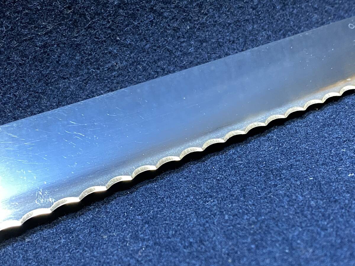 箱無し 新品 ビクトリノックス VICTORINOX SWISS 刃長36cm位 パン切り包丁 ブレッドナイフ パンスライサー ウェーブ パン ナイフ 刃物 庖丁_画像8