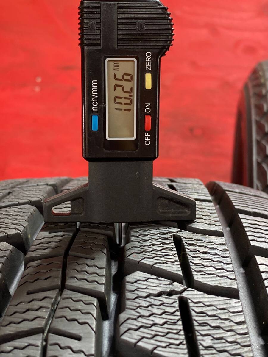 225/65/R17 102Q DUNLOP WINTERMAXX SJ8 製造年2019, 4本 90% バリ山 美品 *114B_画像7