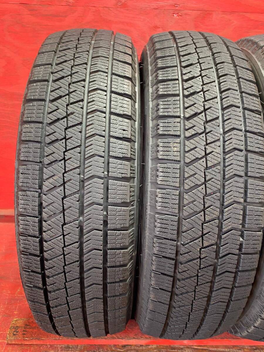 155/65/R14 75Q BRIDGESTONE BLIZZAK VRX2 製造年2020, 4本 80% バリ山 *131B_画像3