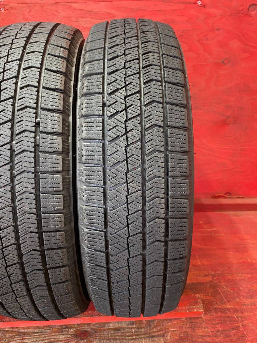 155/65/R14 75Q BRIDGESTONE BLIZZAK VRX2 製造年2020, 4本 80% バリ山 *131B_画像6