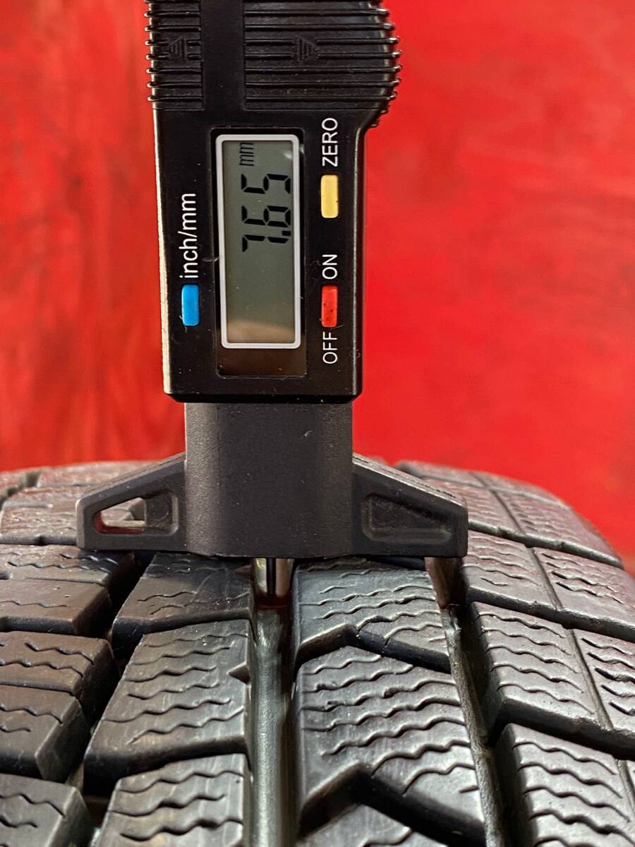 165/60/R15 77Q DUNLOP WINTERMAXX WM02 製造年2016, 4本 80% バリ山 *142B_画像7