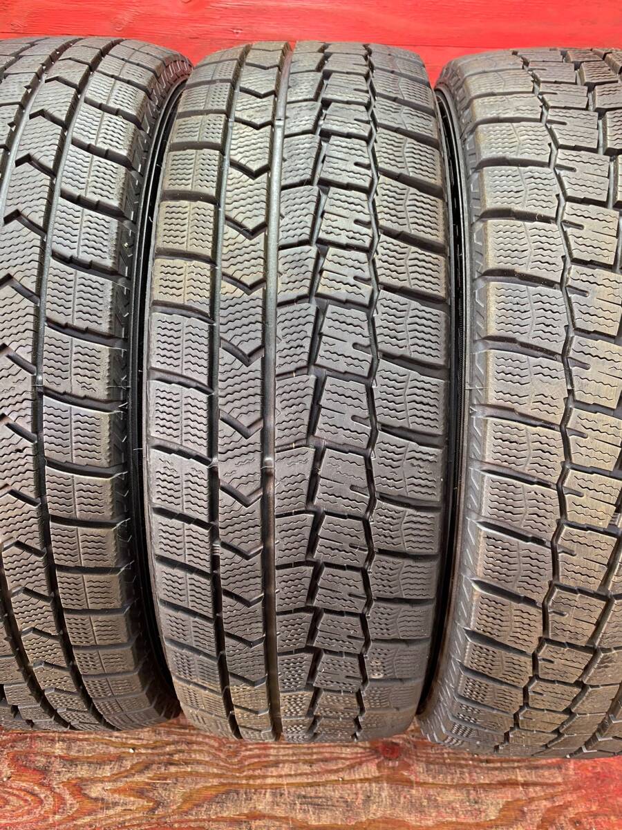 185/60/R15 84Q DUNLOP WINTERMAXX WM02 製造年2022, 4本 80% バリ山 *144B_画像5