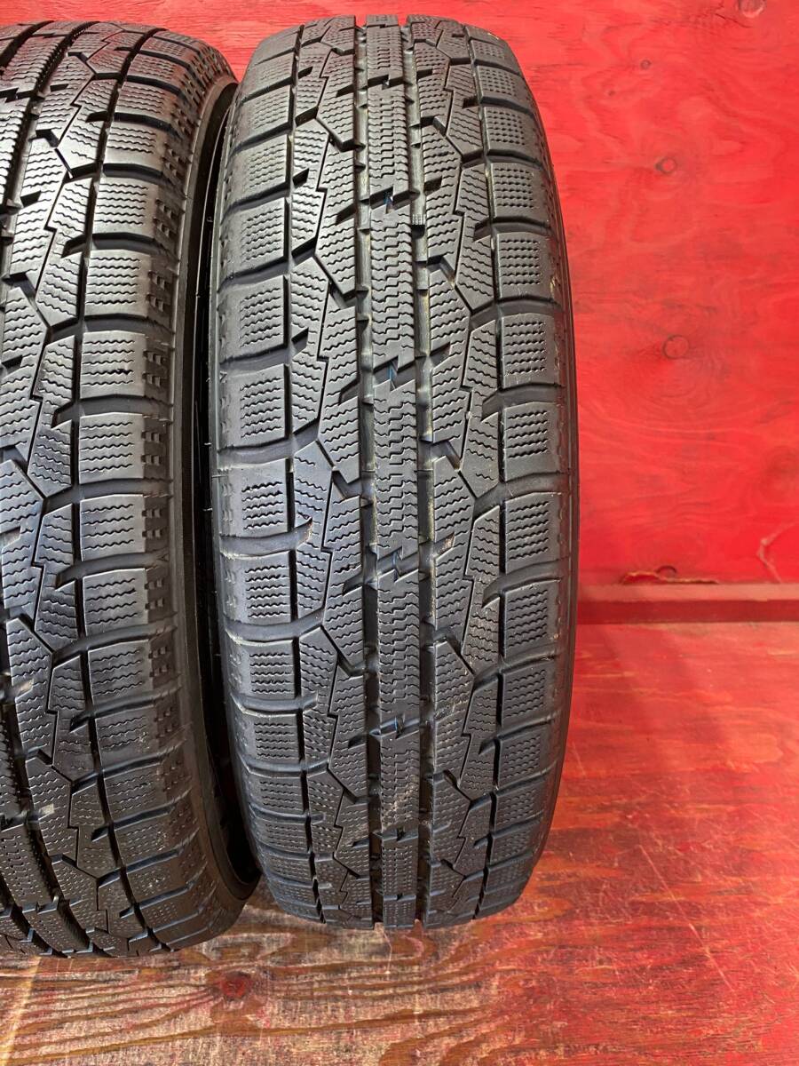 155/65/R14 75Q TOYO OBSERVE GARIT GIZ 製造年2021, 4本 80% バリ山 美品 *154B_画像6