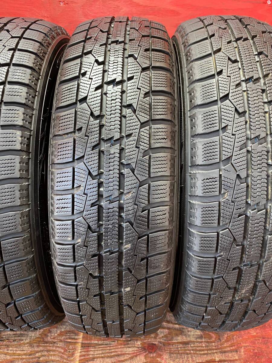 155/65/R14 75Q TOYO OBSERVE GARIT GIZ 製造年2021, 4本 80% バリ山 美品 *154B_画像5